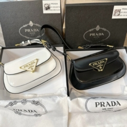 Túi Prada Handbag Trắng Đen